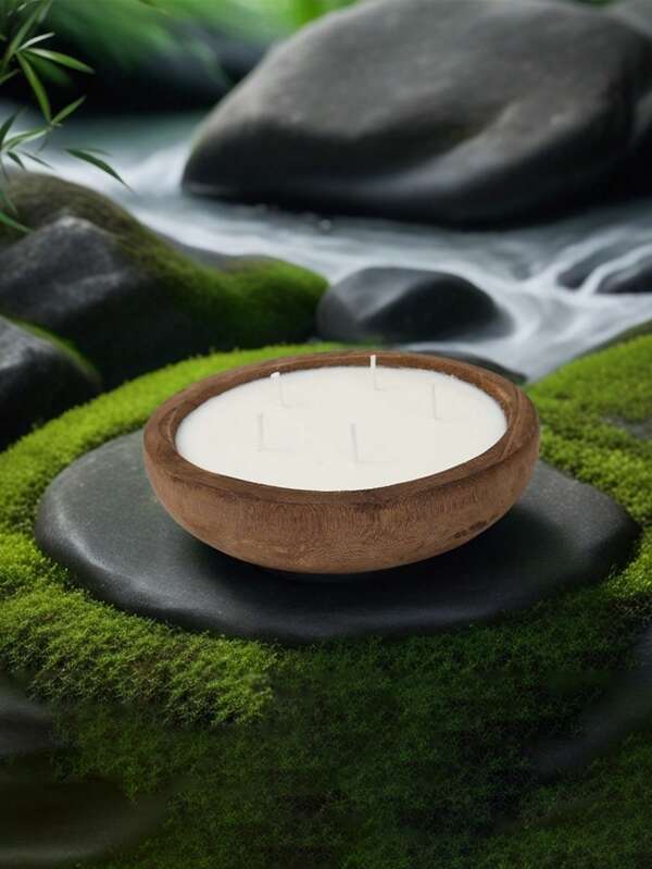One Disc Natural Soy Candle, Suitable For Indoor, Home, Table Holiday Party Decorations