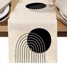 1 tấm khăn trải bàn in họa tiết Bohemian, 4/6/8 tấm lót đĩa in họa tiết Bohemian, thích hợp cho lễ hội, tiệc tùng, sinh nhật, bữa tối, nhà bếp, trang trí bàn phòng ăn, trang trí nhà cửa cho mọi mùa, khăn trải bàn bằng vải gia dụng - Nhiều màu - Xem 18