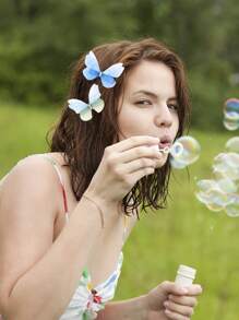 10 pièces - épingle à cheveux papillon, décorations de papillon pastel doux et assortis, épingle à cheveux élégante pour franges, ornement de cheveux pour dames, pince à cheveux unique, papillons en tissu 3D de simulation pour projets DIY, décoration d'art et accessoires photo, décorations de fête, décorations d'anniversaire, décorations d'été