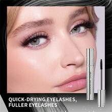 Lengthening Mascara, Ultra Black, Curling Mascara, Significantly Enhance Lash Length, Long-Lasting Formula, Waterproof & Smudge-Proof - 1 Black Mascara - View 4