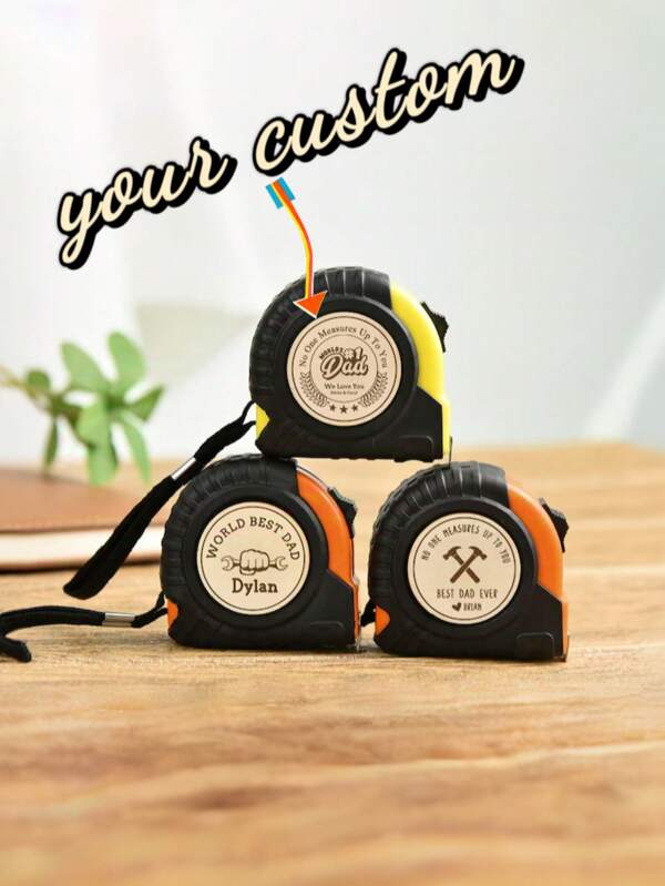 Tape Measure Personalized Wedding Gift For Him, Valentine's Day,Custom Engraved Father's Day Tape Measure, Anniversary Gift, Valentines Gift For Boyfriend Christmas Gift For Husband
