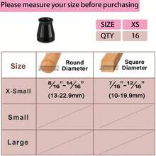 4/8/16/20 件椅腿地板保护垫 - 消除地板噪音，防止刮擦，滑动顺畅 - 耐用的硅胶结构，柔软的毛毡垫可轻柔接触地板，保护地板、桌椅腿