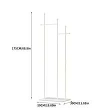 Perchero independiente de estilo minimalista escandinavo, perchero vertical moderno para sala de estar, dormitorio, oficina, hotel, ahorra espacio