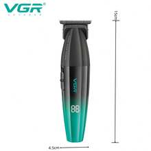 VGR 专业理发器，可充电式理发器，9000 转/分钟高速，男士电动私处毛发修剪器，体毛修剪器，私密部位、腹股沟和毛发修剪器，男女通用，终极男士体毛剃须刀，私密部位修剪器，快速充电，超长待机 V-906 - 彩色 - 查看 8