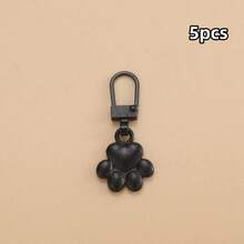 5/10/20pcs Dog Paw Metal Zipper Pulls, DIY Replacement Keychain Suitable For Luggage, Wallets, Jackets, Backpacks, Etc. - Multicolor - View 13