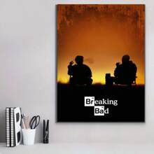 1pc Breaking Bad TV Series HD Poster And Print Character Canvas Painting Wall Art Vintage Living Room Home Decor Poster, Unframed