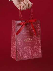 10pcs,Gift BagShopping Bag, Packaging Bag, Suitable For Shopping, Clothing Stores, Coffee Shops, Shopping Malls, Wedding Gift Bag, Candy Bag, Holiday Gift Bag, Birthday GiftBag,Mother's Day Gift Bag