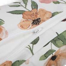 Almohada de lactancia Multifuncional en forma de U Ergonómica Lavable Almohada de lactancia para bebés Embarazadas Estampado de estrellas - Verde - Ver 5