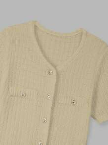 Cárdigan casual y elegante para mujer, apto para calle, vacaciones y uso diario, primavera/verano