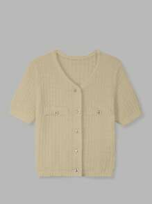 Cárdigan casual y elegante para mujer, apto para calle, vacaciones y uso diario, primavera/verano