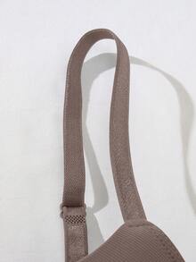 3pz/confezione Reggiseni imbottiti e con ferretto taglia comoda, set di lingerie comoda per donne curvy