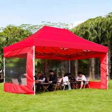 1pc Transparent Cold-Proof Sun Shield Canopy, Outdoor Four-Leg Umbrella Fence Tent Product Only Contains Tent Surrounding Fabric