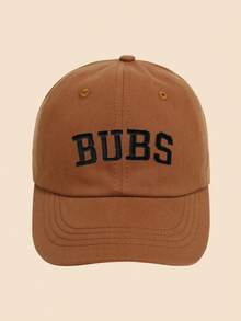 1顶“BUBS”刺绣棒球帽，时尚男女通用可调节户外遮阳帽，适合成人和儿童 - BUBS - 查看 14