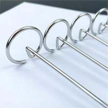 20 pièces/10 pièces/5 pièces Accessoires de friteuse à air, Mini brochettes universelles en acier inoxydable pour barbecue/bâtonnets de barbecue, Brochettes verticales en acier inoxydable pour barbecue, Grille verticale inclinée, Parfait pour la maison, l'extérieur, les fêtes, Noël et autres fêtes, vaisselle pour anniversaire