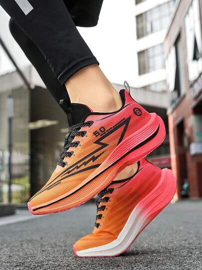 Couple's Ultra-Light Thick Sole Running Shoes, Sports Casual Shoes, Fashion Outdoor Sneakers