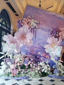 3 件巨型人造蝴蝶，18.9 英寸大型丝线蝴蝶，用于婚礼装饰，DIY 装饰性假蝴蝶工艺品，逼真的蝴蝶摄影道具，用于婚礼生日派对装饰夏季礼物海滩返校学校用品房间装饰 - 白色 - 查看 7