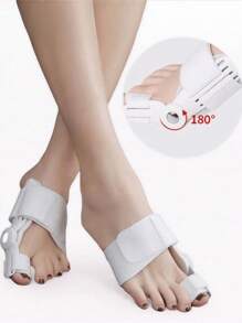 1 Pc Unisex White Toe Cover, Back To School Supplies, Boots Accessories For Shoes For Women, For Outdoor, Sport, Travel, Household, Office, School