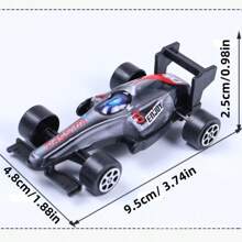 1/3/5pcs F1 Formula Racing Series Alloy Diecast Toy Car, Random Color And Pattern,Back To School