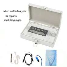 Analizador de salud humana por resonancia magnética cuántica multifuncional Pulsovital: 54 PuLG - Blanco - Ver 2