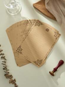 5 件/10 件/20 件信封、办公信封、婚礼请柬、西式商务请柬、信封卡纸、朋友礼品卡、信封、蜡封、文具、学校用品、返校 - 彩色 - 查看 45