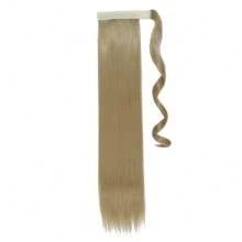 Straight Ponytail Extensions Synthetic Hair Wrap Around Ponytail Extension Heat-Resistant Wig For Women Synthetic Pony Tails Hairpieces Daily