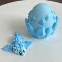 Neuer Mini-Drachenei-Set mit Blütenblatt-Dekoration, überraschende Dekoration