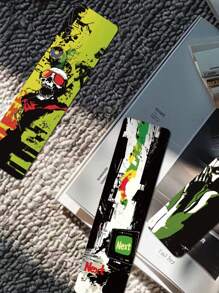 SCXXBSW 30pcs Punk Rock Album Bookmark Creative Graffiti Bookmark Decoration Book Desktop Exquisite Souvenir