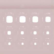 24pcs/Pack Simple French Tip Adhesive False Nail, Short Size, Premium Nail Sticker
