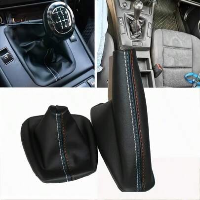 Funda resistente al polvo para la palanca de cambios y el freno de mano para modelos manuales de BMW E30 E36 E34 E46 Z3