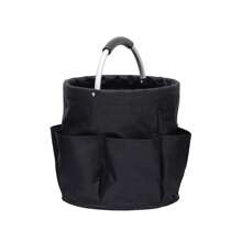 Multi-Taschen Wasserdichter Garten- und Reinigungsprodukt Aufbewahrungsbeutel mit Griff und 6 Fächern, faltbar, für Garten, Badezimmer, Innenbereich (Blau)