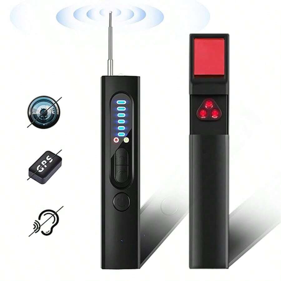 Hidden Camera Detectors, GPS Tracker Detector, Find Wireless Eavesdropping Devices In Car, Bathroom, Office, Hotel, 25H Working Time