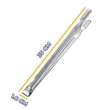 Pinzas de cocina/parrilla de acero inoxidable - Blanco - Ver 2