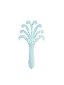 1pc Octopus Shaped Hair Brush, Fluffy Non-Damaging Massage Comb For Wet Or Dry Hair, Portable Home Use, Macaron Colors For Women