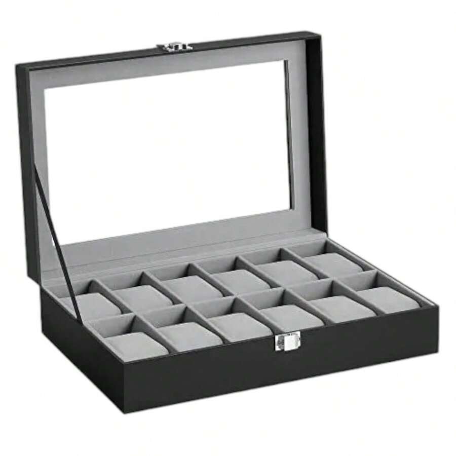 Watch Boxes & Organizers - Grey - View 1