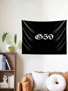 1pc Suicideboy Music G5 Tapestry Polyester 90g Printed Wall Hanging Suitable For University Dormitory Bedroom Living Room Home Decoration Art Tapestry Music Party Background Decoration Ideal Holiday Gift