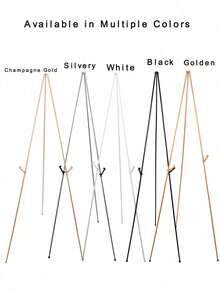 1 Giá đỡ giá vẽ có thể gập lại để trưng bày trên sàn Giá đỡ biển báo Chân máy màu đen cho biển báo đám cưới và áp phích Giá đỡ bảng chào mừng, Giá đỡ giá vẽ bằng kim loại có thể điều chỉnh trên sàn lớn Đế màu đen Quà tặng Phục sinh - Nhiều màu - Xem 9