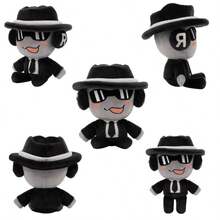 Peluche de Forsaken Chance de 20 cm, figura rellena, almohada para decorar la habitación de los fans de los videojuegos. - Negro - Ver 2