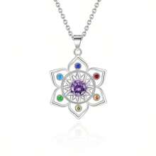 Collana con pendente floreale in zirconia cubica regolabile e colorato, per un uso quotidiano, ipoallergenica, articolo di moda, idea regalo per il compleanno delle donne