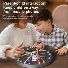 趣味解谜游戏，双人对决，亲子互动早教玩具，有助于培养孩子专注力，适合男孩女孩的新奇游戏，送给孩子的好礼物 - 彩色 - 查看 5