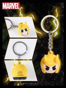 Marvel 1 件漫威官方授权洛基球钥匙扣钥匙圈创意可爱 PVC 钥匙扣超级英雄钥匙串背包挂饰钥匙包装饰小礼物 - MN-69152 - 查看 3