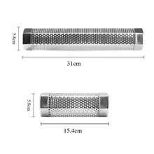 Tubo de Ahumador de Pellets, Generador de Humo de Pellets de Madera de Acero Inoxidable para Ahumado Caliente o Frío, Compatible con Ahumadores de Parrilla BBQ - Plateado - Ver 7