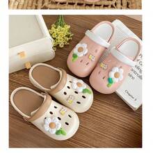 Spring New Small Hollow Sole High Thick Slippers Trample Feces Feeling Suede Deodorant Cold Drag Cute Women 2025 Spring And Summer New Bag Head Half Slippers Slippers One National Suede Thick Bottom Shoes 2025 Summer Outer Bag Head Slippers Trample Feces Feeling Explosion Black Shoes Women Two Cute Character Bag Head Drag Summer New Character Beach Sandals Wear Outside Cold Slippers Waterproof Valentine's Day Gift, Birthday Gift, Send Family Wife Lover Mother Mother's Day - 咖色 - 查看 4