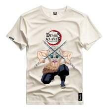 Traditional Comfortable Shirt Demon SlayerCF Design Men's Short Sleeve Launch Immediate Shipping