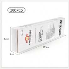 200 pièces de capuchons de sonde de thermomètre auriculaire, capuchons de recharge, capuchons de thermomètre pour tous les modèles de thermomètres Braun et divers types de thermomètres numériques - transparent - Voir 6