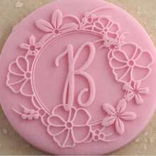 Customized Text Cake Decorations, DIY Cutting Molds, Frosting Cake Templates, Wedding Clay Fondant Embossing Tools, Name Cake Molds, Handmade Cookie Embossing Stamps - Black - View 49