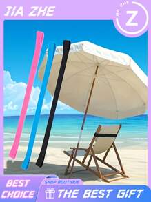 1/3/6pcs Thick Silicone Towel Bands For Beach Chair, Windproof And Stretchable Beach Towel Clips(Can Be Extended To 90 Cm),Strong Fixing Ability, Preventing Beach Towels And Bath Towels From Being Blown Away By Strong Winds, A Must-Have Item For Sunny Beaches, Easy To Clean, Colorful, Adjustable, And Reusable - Secure Fit For Pool, Cruise, Camping, Picnic, Travel, Gym, Yoga, And Outdoor Activities Summer Travel, Vacation Holiday