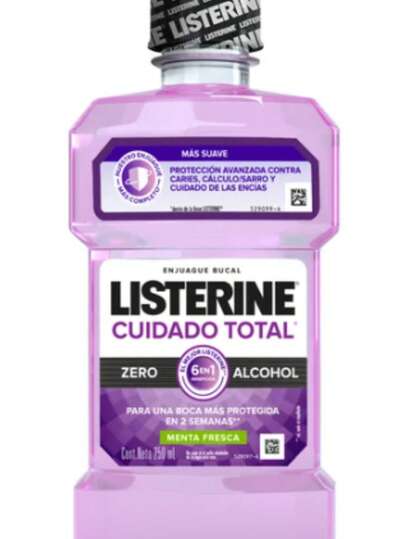 LISTERINE CUIDADO ZERO 250 ML