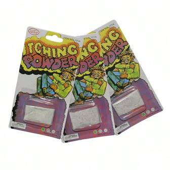 1pc Itching Powder Joke Trick Toy, Prank Gag Gift That Makes People Ticklish All Over, Party Supplies