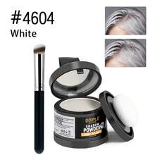 Goiple 5g Hairline Fixing Powder, Waterproof, Instant Coverage, Root Concealer, Lace Wig Repair, Suitable For Filling Temples, Eyebrows, Beard, Wig Mesh And Forehead, Improved Edge Concealer Makeup Tool, Includes Mini Mirror, Sponge Puff And Hairline Brush. - 黑色 - 查看 23