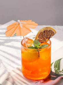 50pcs Mini Cocktails, Umbrella Toothpicks, Fancy Cocktail Selection, Cake Decoration, Hawaiian Beverage Decoration, Tropical Party Decoration